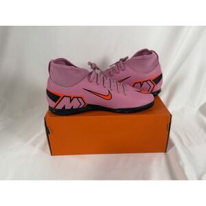 Nike Mercurial Superfly 10 Club TF Soccer Sneakers Youth 4.5 Pink Magic Flamingo